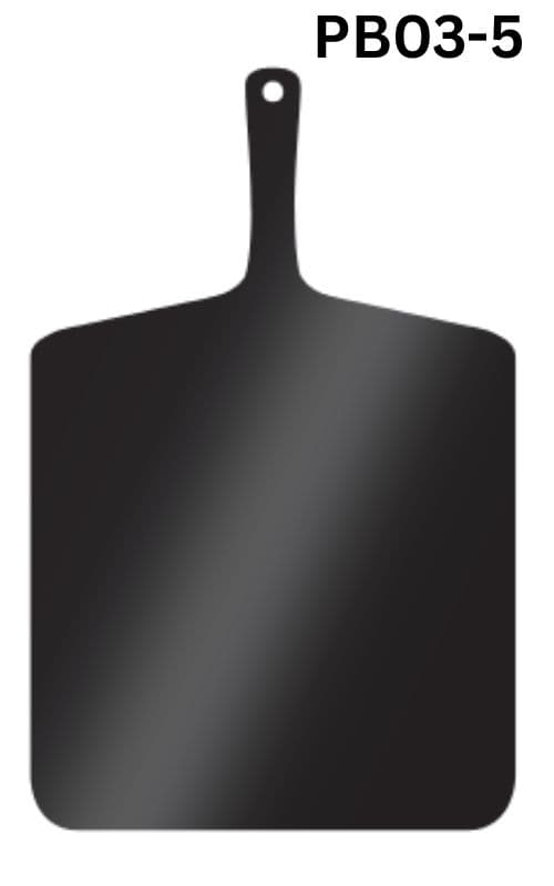 Pizza Platter - Midnight Core Black Square Paddle