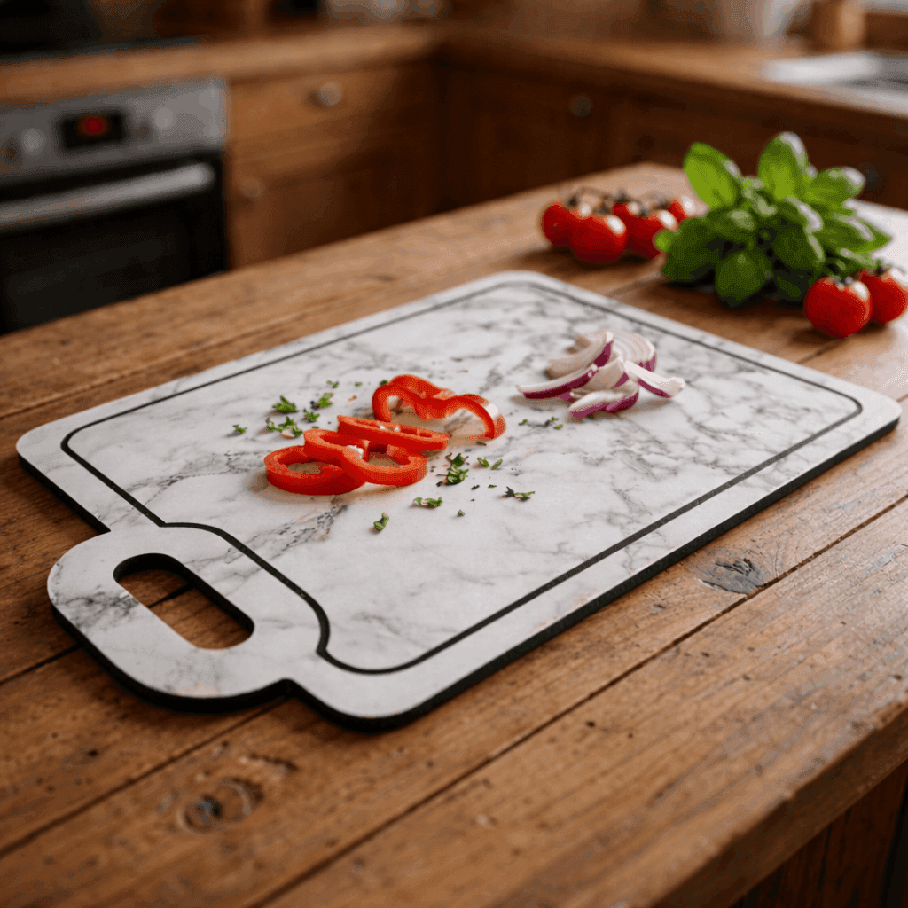 Paddle Chopping Board - Handle Cut
