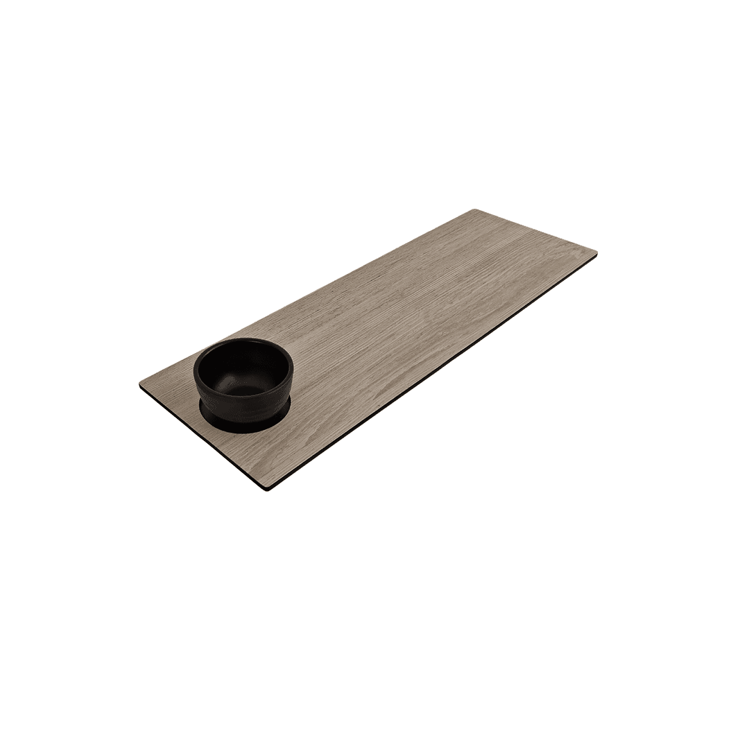 Compact Rectangular Cheese Platter