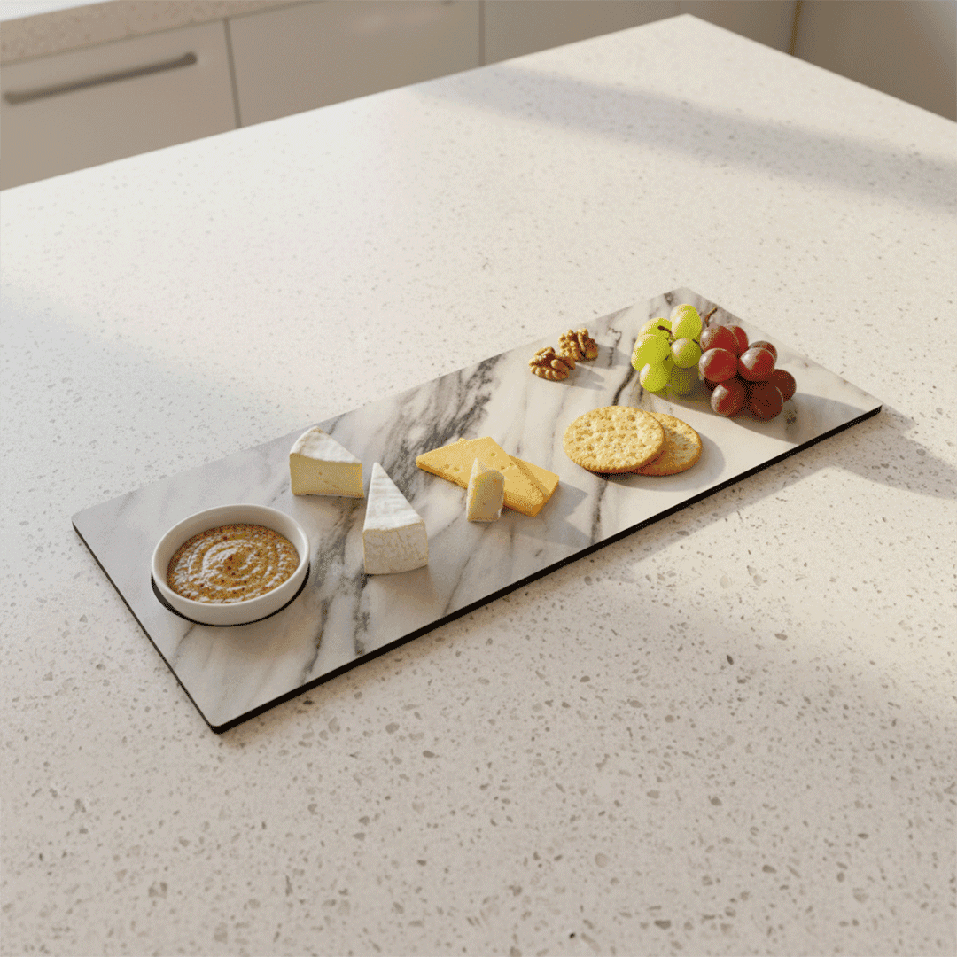 Lamikraft Compact Rectangular Cheese Platter