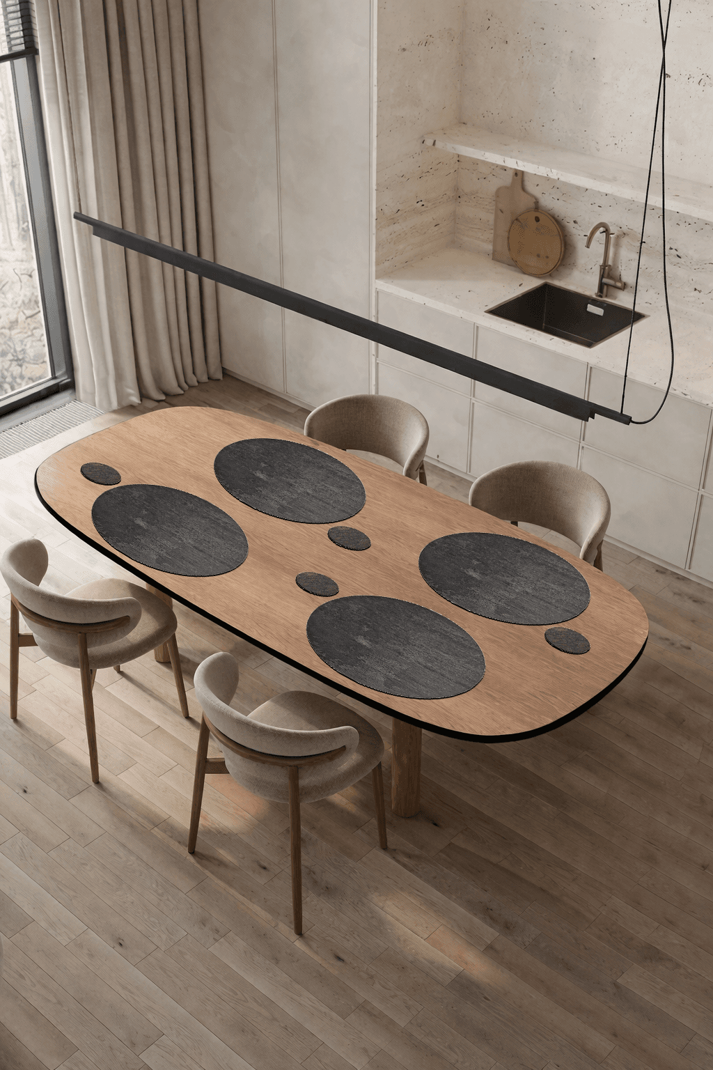Oval Tables Mats & Coasters